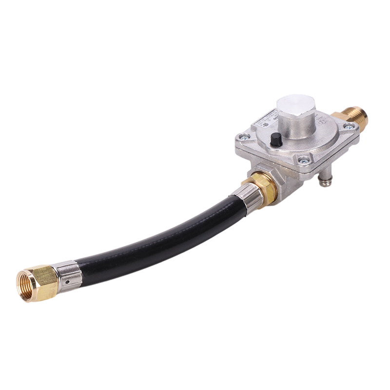 Mangueira de g&aacute;s natural e regulador 