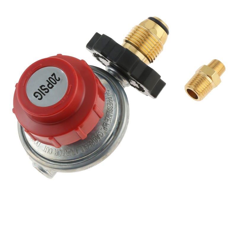 Válvula reguladora de propano de alta pressão ajustável 0-20PSI POL