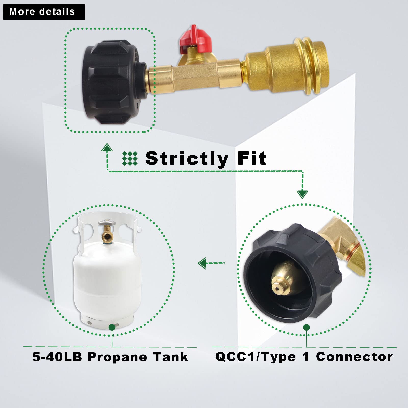 Adaptador de recarga de 3 portas YM01011