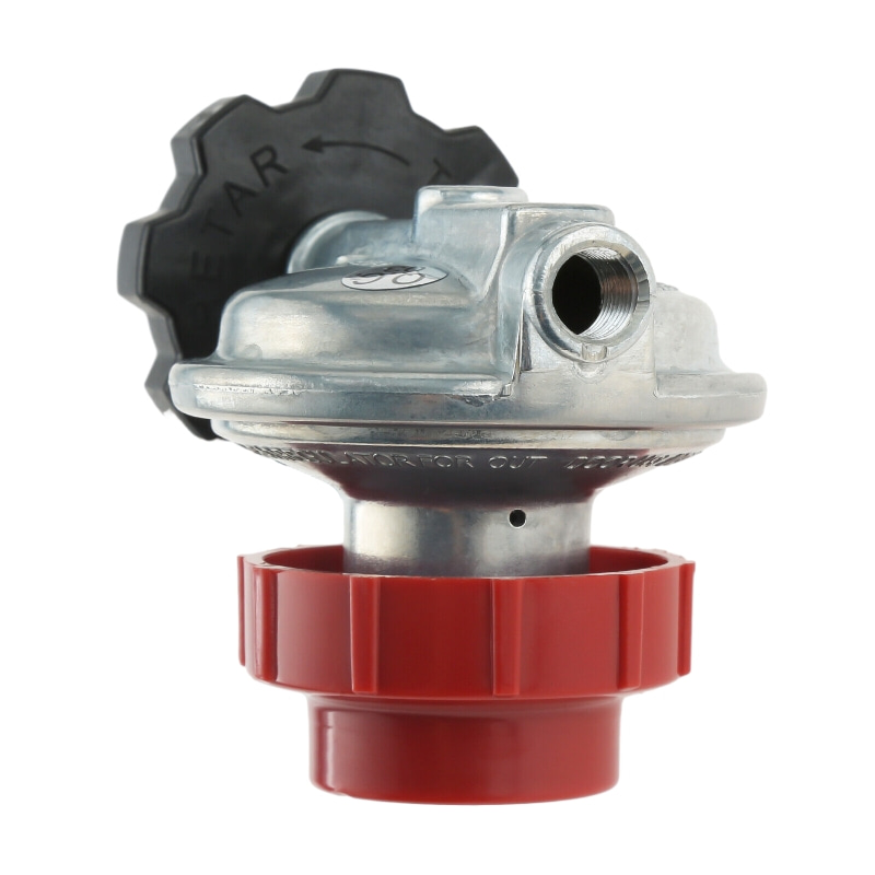 Válvula reguladora de propano de alta pressão ajustável 0-20PSI POL