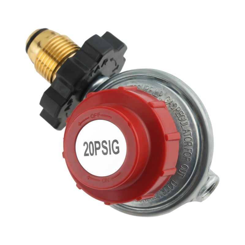 Válvula reguladora de propano de alta pressão ajustável 0-20PSI POL