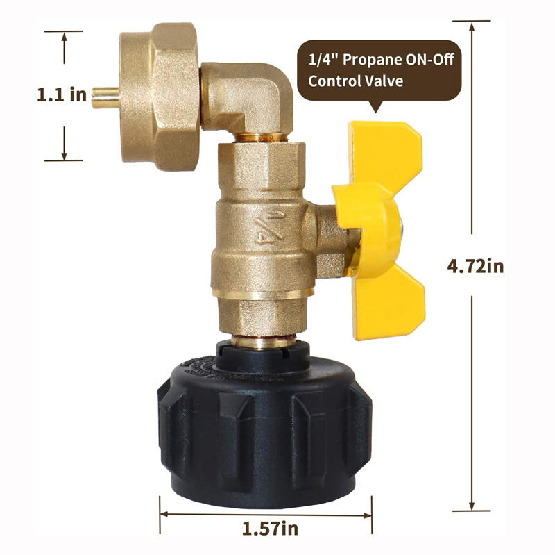 Adaptador de recarga de propano