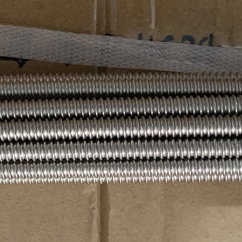 Tubo de gás piloto com coragem de 6mm de 6 mm de aço inoxidável 900 mm