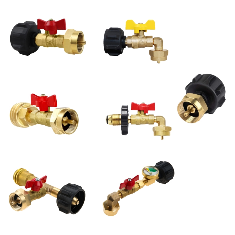 Adaptador de recarga de tanque de propano de 1 lb