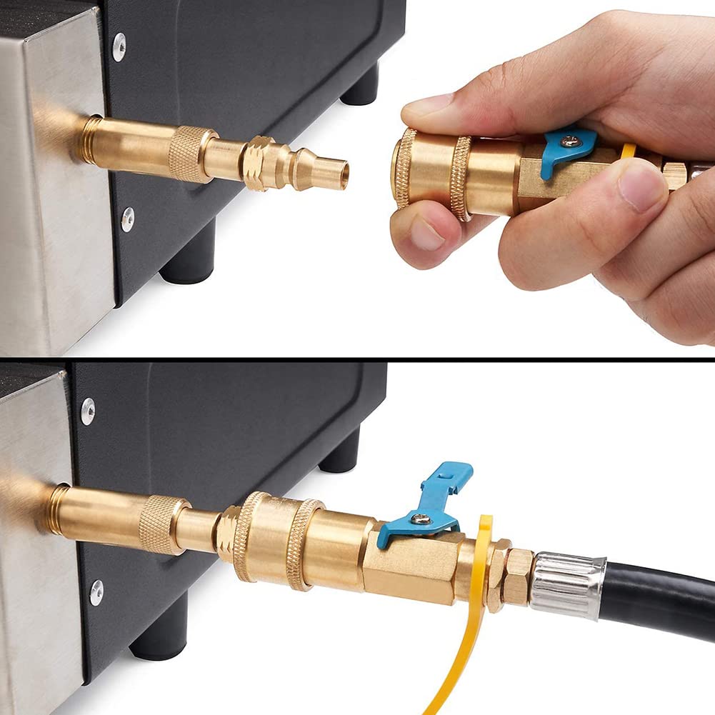 Grill 1/4 'Gas Quick Connect Adapter Adapting para Blackstone