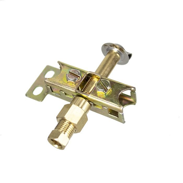 Sente -se 6mm 3flames Gas Pilot Burner de três maneiras de entrada inferior