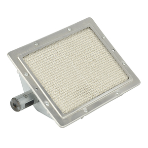 Queimador de cerâmica de chama infravermelha com bico de GLP 30*16cm