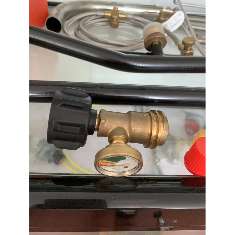 Medidor de nível do tanque de propano, medidor de pressão de gás para RV