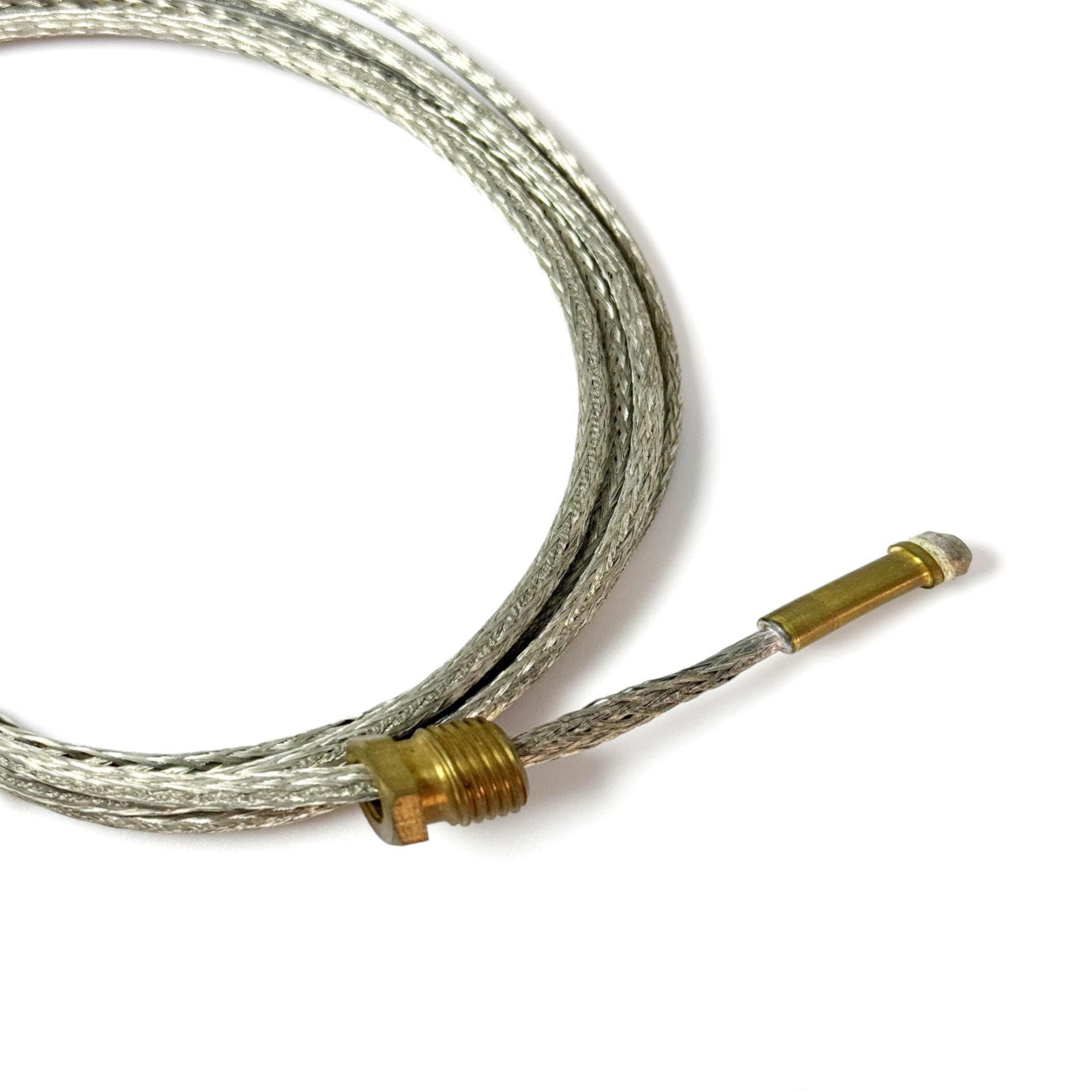 Salamandra de gás termopar universal com cabo trançado