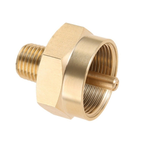 Conector de recarga de garrafa de gás propano macho 1/4 'NPT 1LB