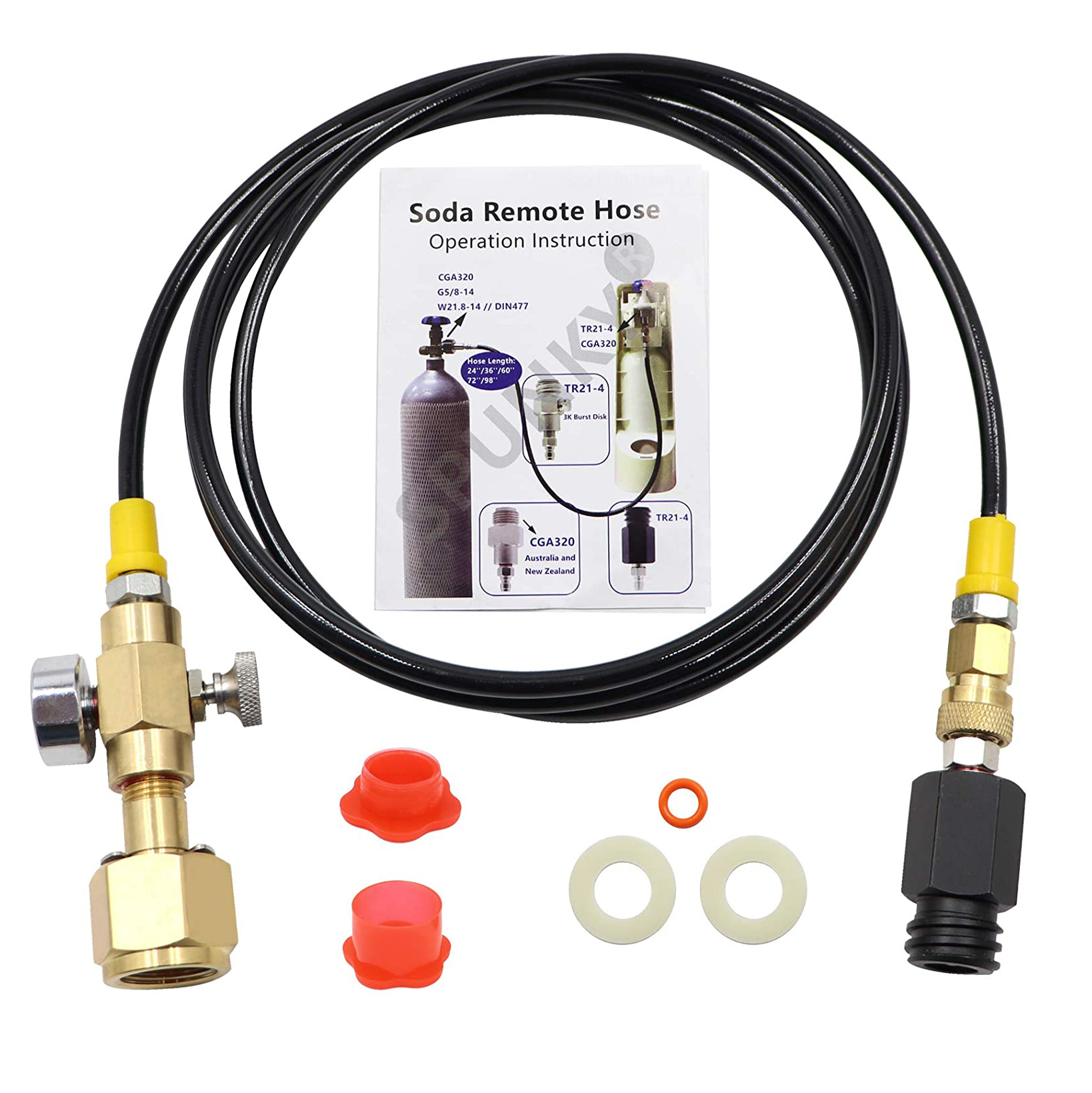 Que mangueira pode ser usada para propano?