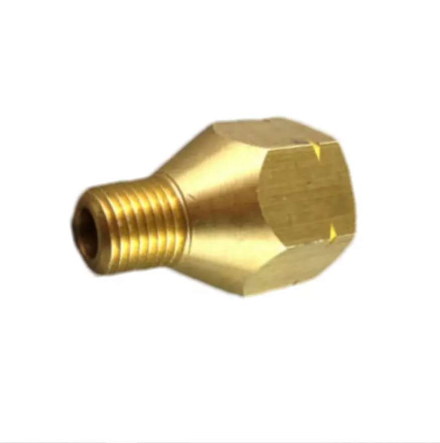 Quantas envoltórios de fita teflon em acessórios de latão