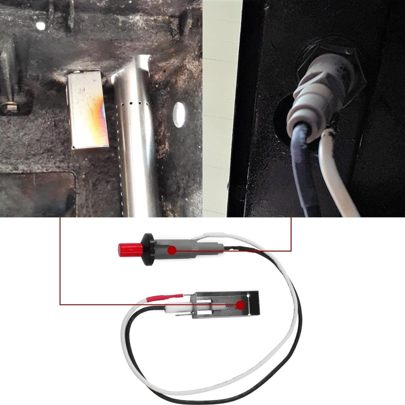 Kit de montagem de ignição piezo para Weber Grill Spirit E-210