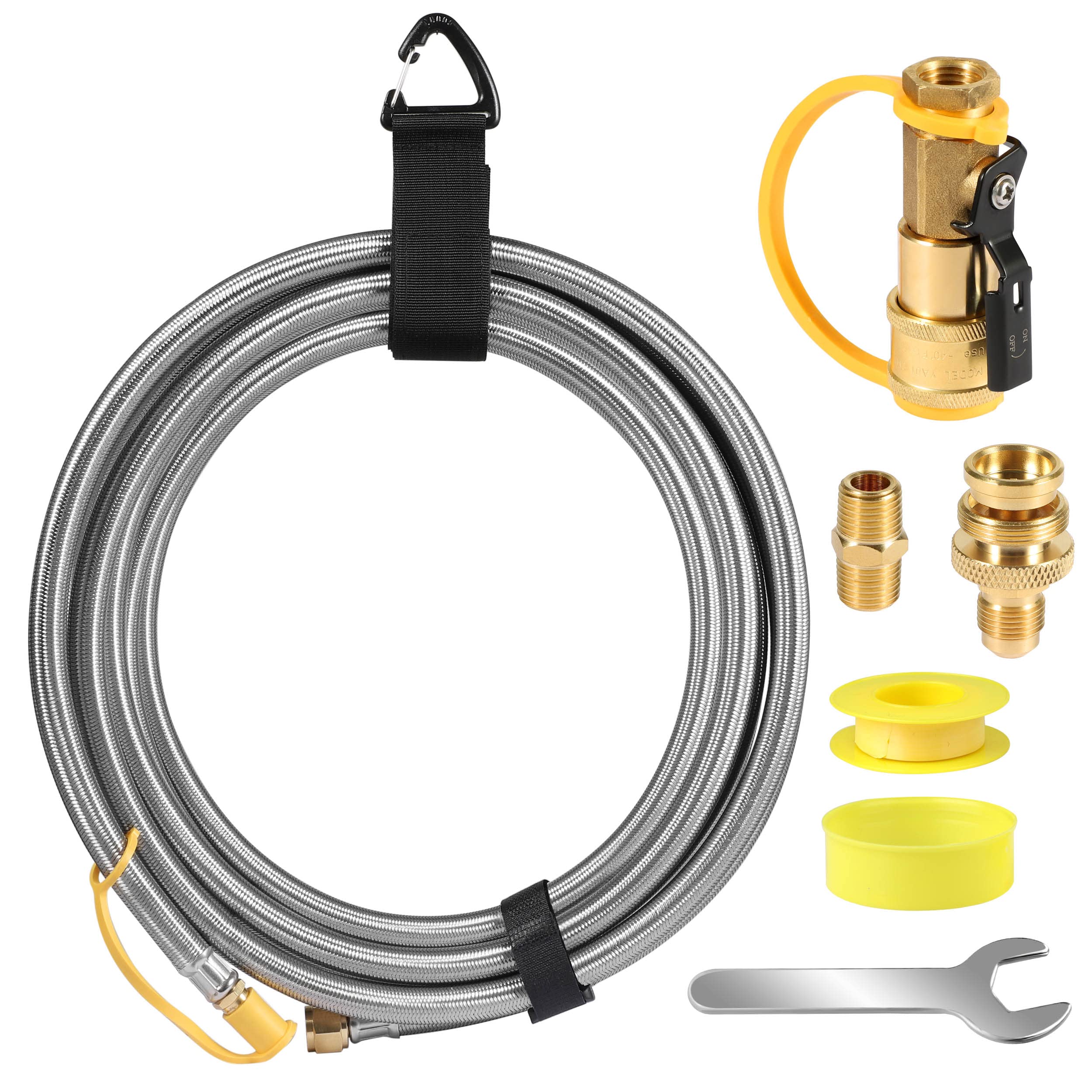Mangueira de propano ss com 1/4 '' de desconexão rápida Connect para RV