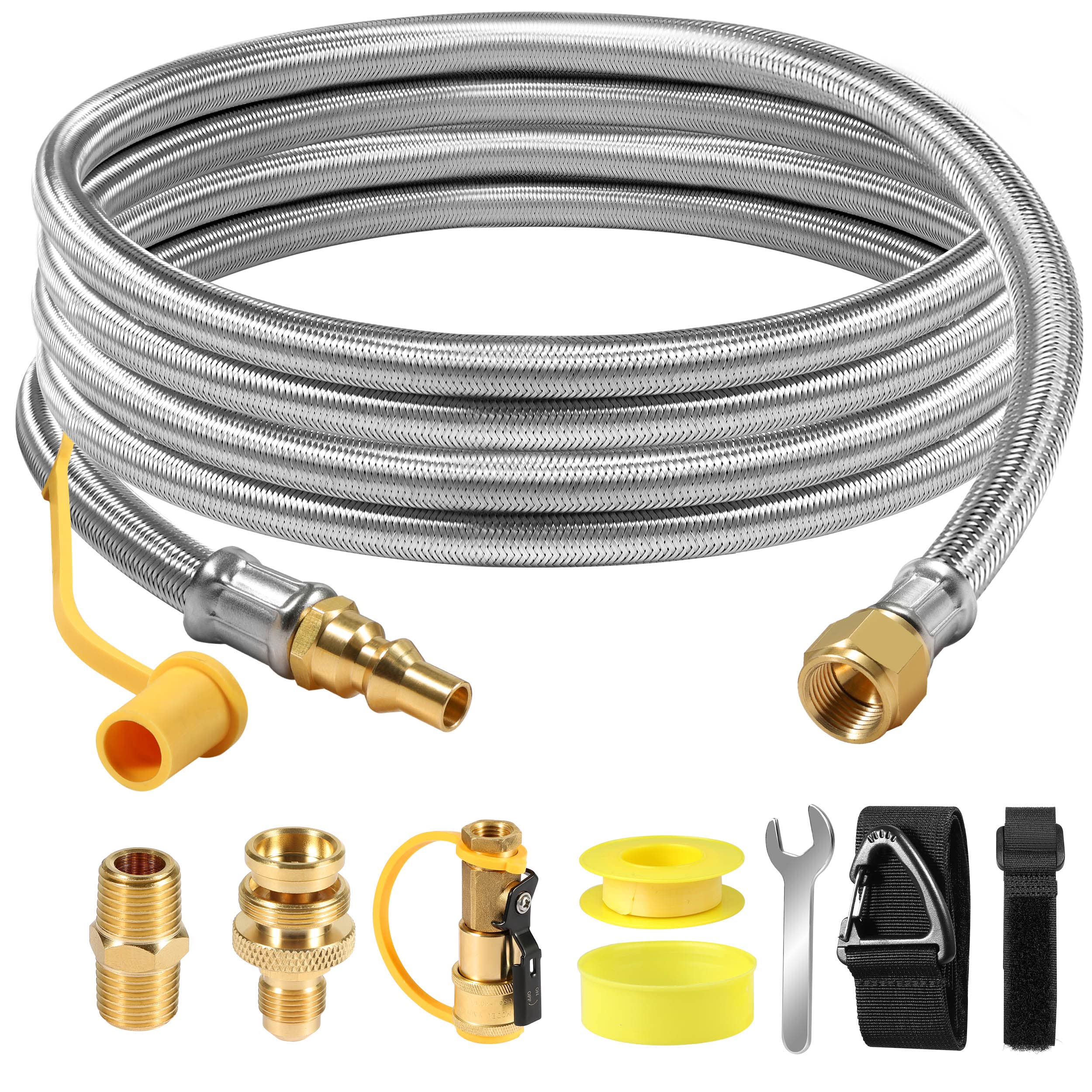 Mangueira de propano ss com 1/4 '' de desconexão rápida Connect para RV