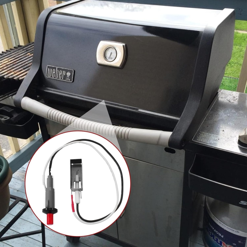 Kit de montagem de ignição piezo para Weber Grill Spirit E-210